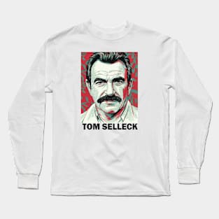 Tom Selleck is the Daddy Long Sleeve T-Shirt